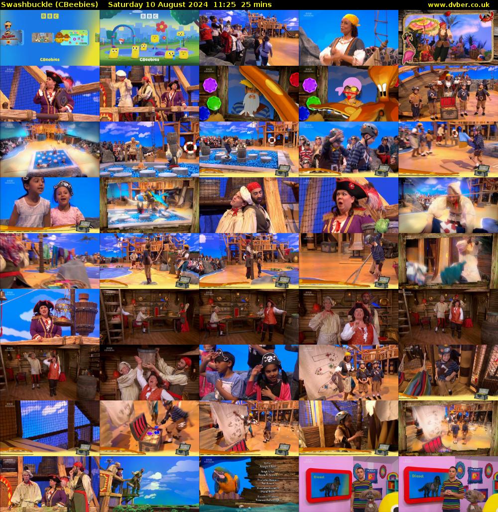 Swashbuckle (CBeebies) Saturday 10 August 2024 11:25 - 11:50