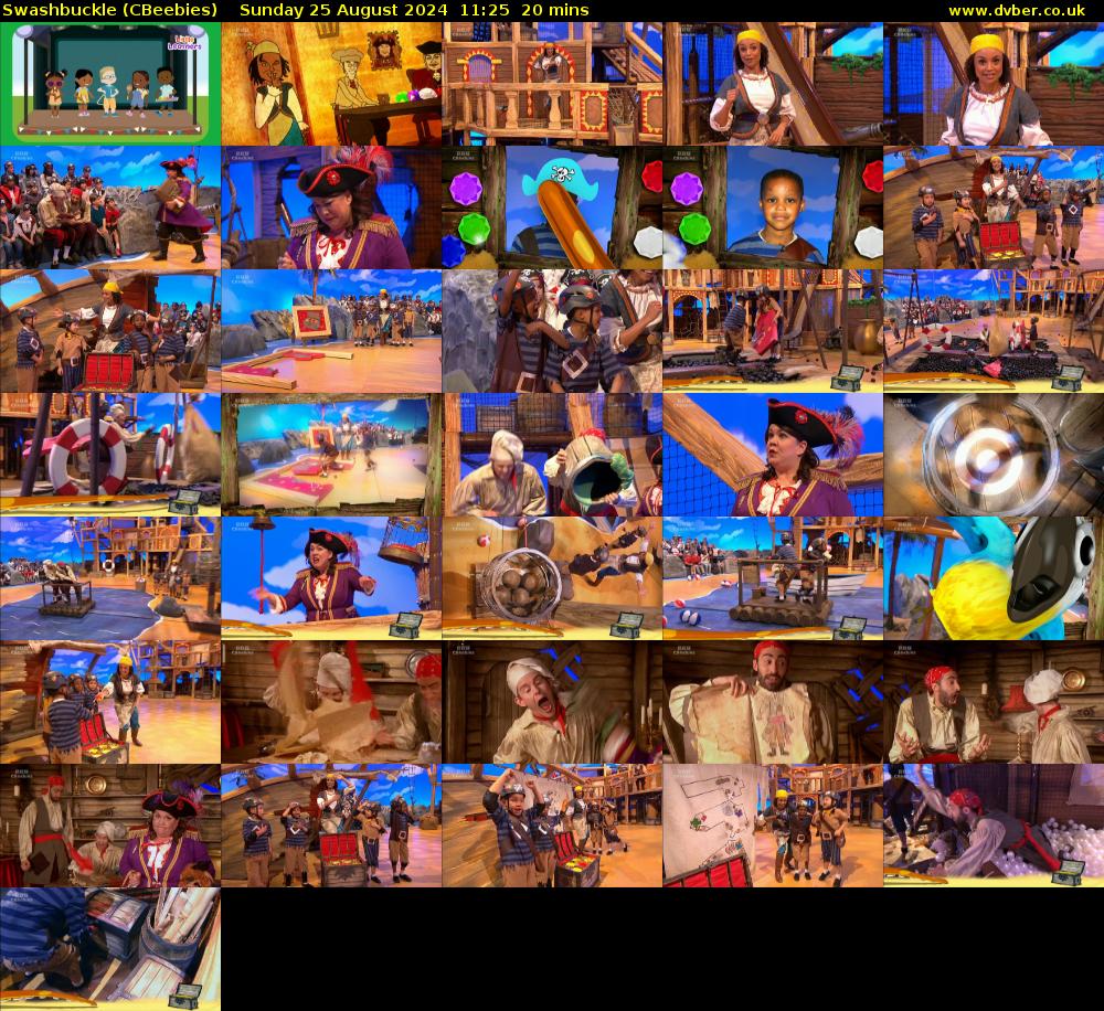 Swashbuckle (CBeebies) Sunday 25 August 2024 11:25 - 11:45