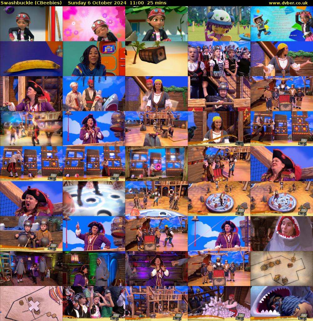 Swashbuckle (CBeebies) Sunday 6 October 2024 11:00 - 11:25