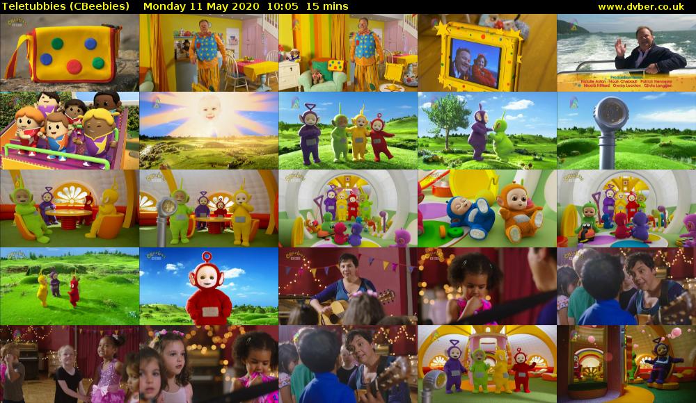 Teletubbies (CBeebies) Monday 11 May 2020 10:05 - 10:20