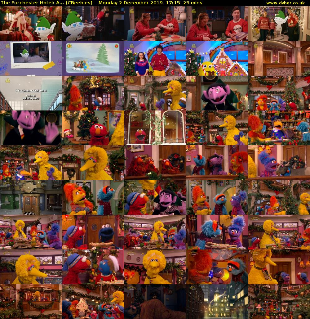 The Furchester Hotel: A... (CBeebies) Monday 2 December 2019 17:15 - 17:40