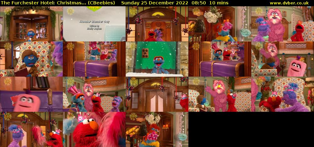 The Furchester Hotel: Christmas... (CBeebies) Sunday 25 December 2022 08:50 - 09:00