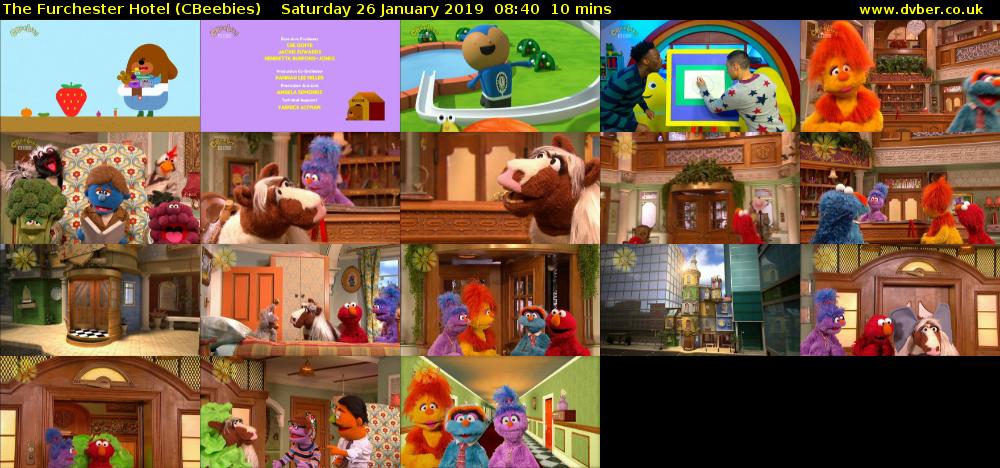 The Furchester Hotel (CBeebies) Saturday 26 January 2019 08:40 - 08:50