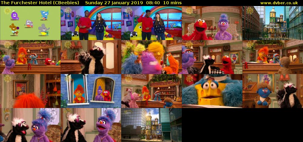 The Furchester Hotel (CBeebies) Sunday 27 January 2019 08:40 - 08:50