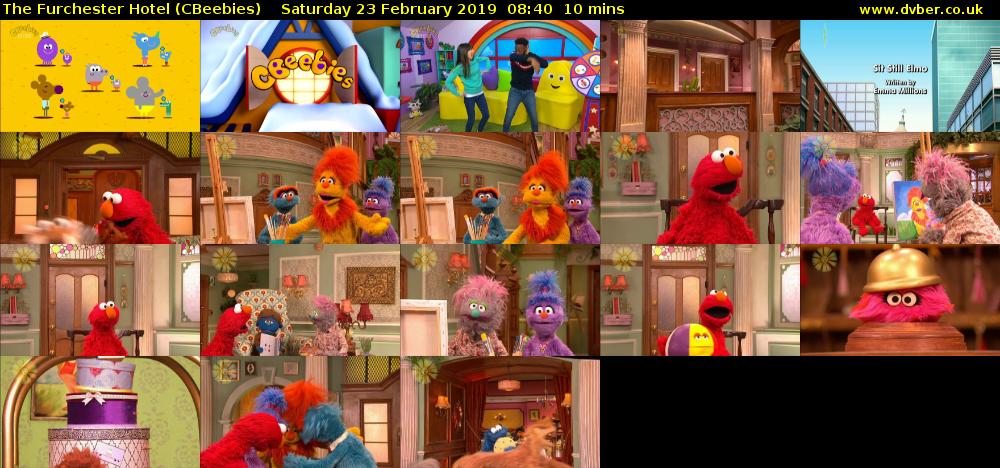 The Furchester Hotel (CBeebies) Saturday 23 February 2019 08:40 - 08:50
