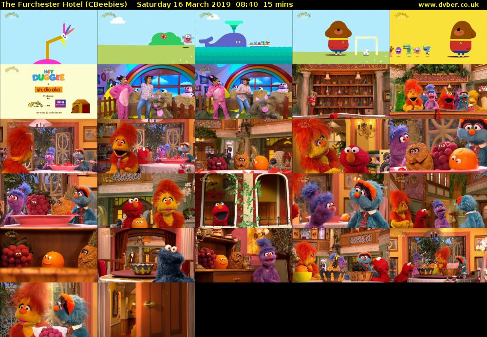 The Furchester Hotel (CBeebies) Saturday 16 March 2019 08:40 - 08:55