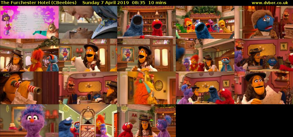The Furchester Hotel (CBeebies) Sunday 7 April 2019 08:35 - 08:45