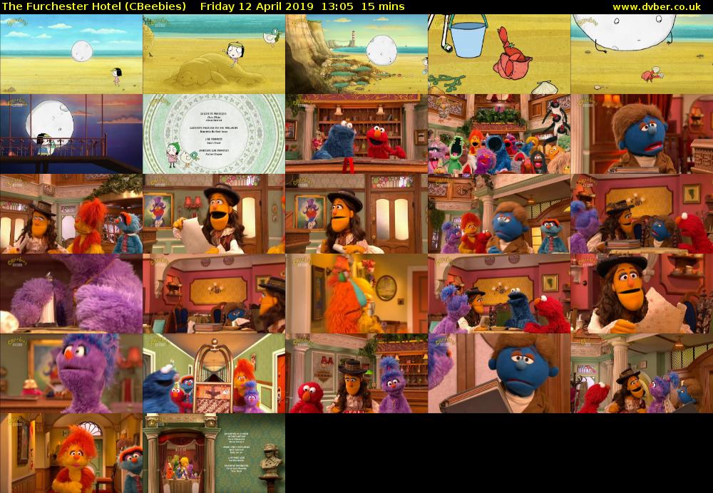 The Furchester Hotel (CBeebies) Friday 12 April 2019 13:05 - 13:20