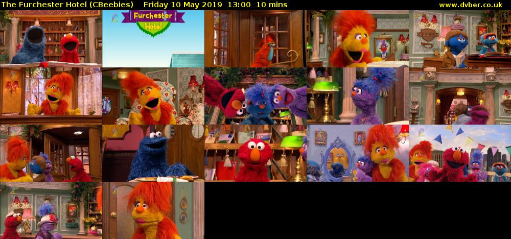 The Furchester Hotel (CBeebies) Friday 10 May 2019 13:00 - 13:10
