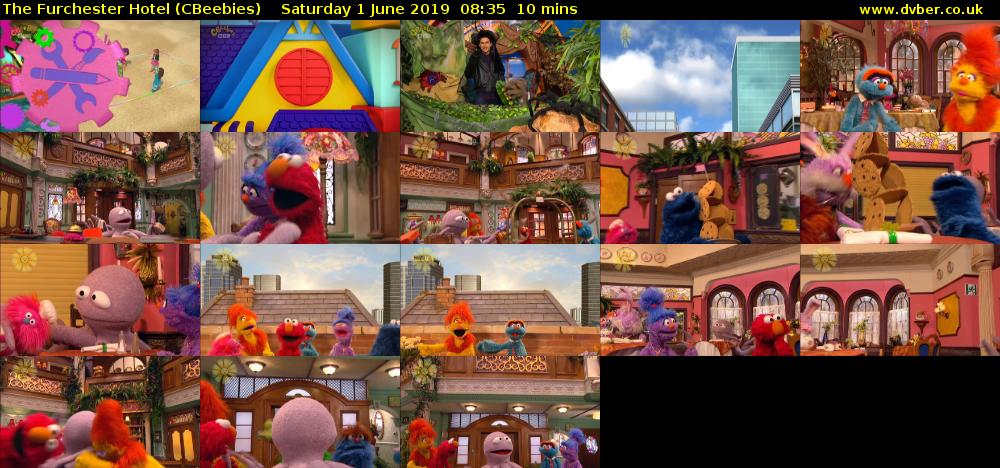 The Furchester Hotel (CBeebies) Saturday 1 June 2019 08:35 - 08:45