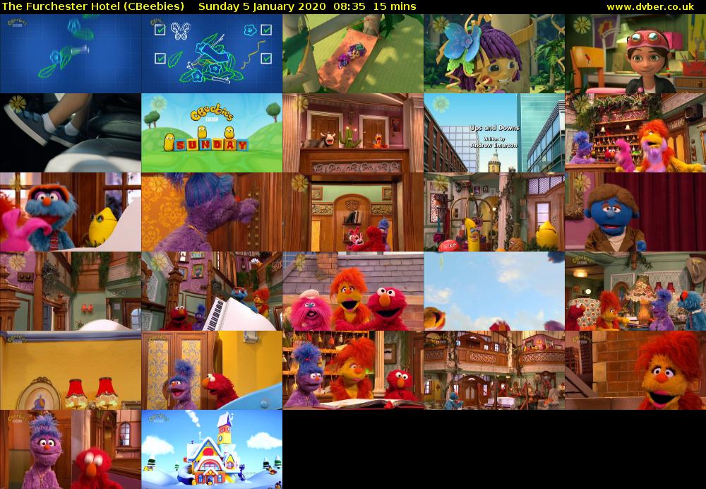 The Furchester Hotel (CBeebies) Sunday 5 January 2020 08:35 - 08:50