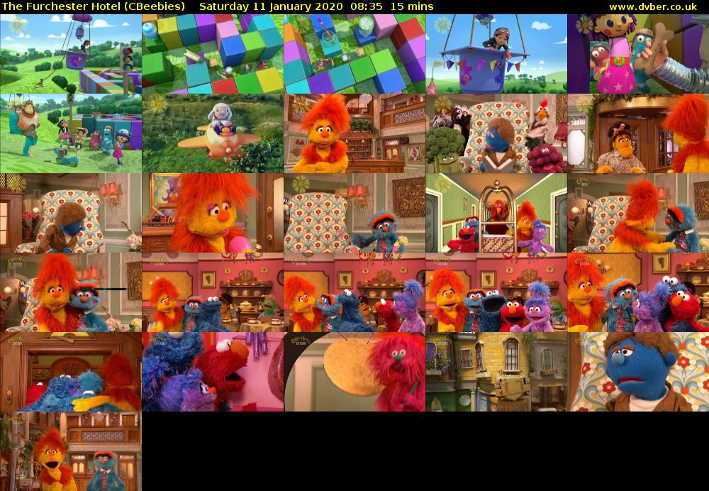 The Furchester Hotel (CBeebies) Saturday 11 January 2020 08:35 - 08:50