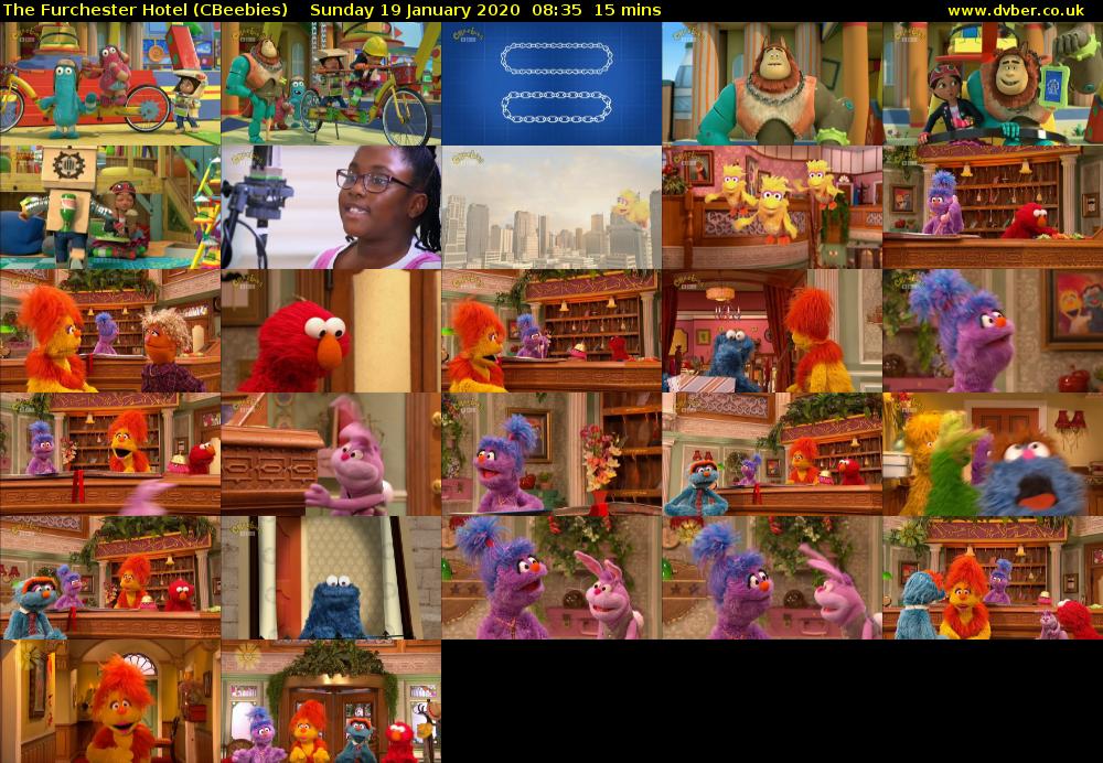 The Furchester Hotel (CBeebies) Sunday 19 January 2020 08:35 - 08:50
