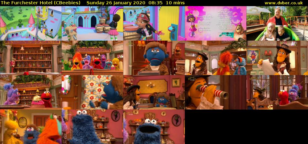 The Furchester Hotel (CBeebies) Sunday 26 January 2020 08:35 - 08:45