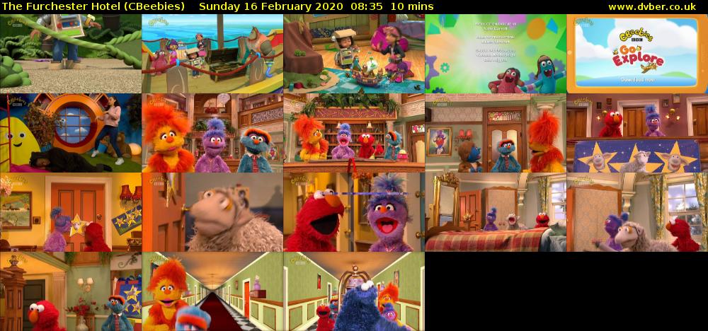 The Furchester Hotel (CBeebies) Sunday 16 February 2020 08:35 - 08:45