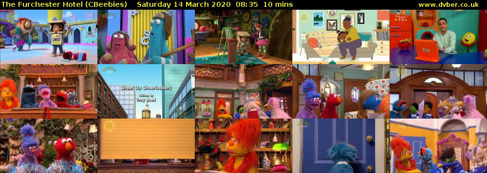 The Furchester Hotel (CBeebies) Saturday 14 March 2020 08:35 - 08:45