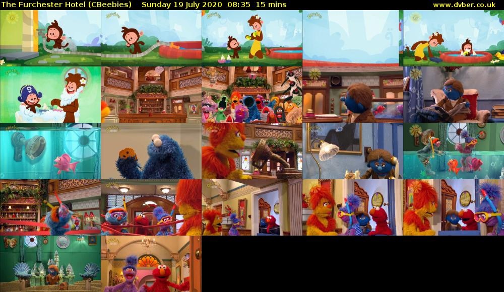 The Furchester Hotel (CBeebies) Sunday 19 July 2020 08:35 - 08:50