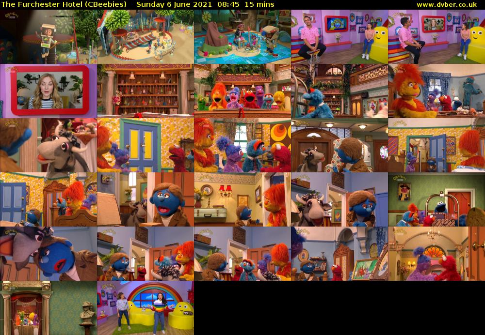 The Furchester Hotel (CBeebies) Sunday 6 June 2021 08:45 - 09:00