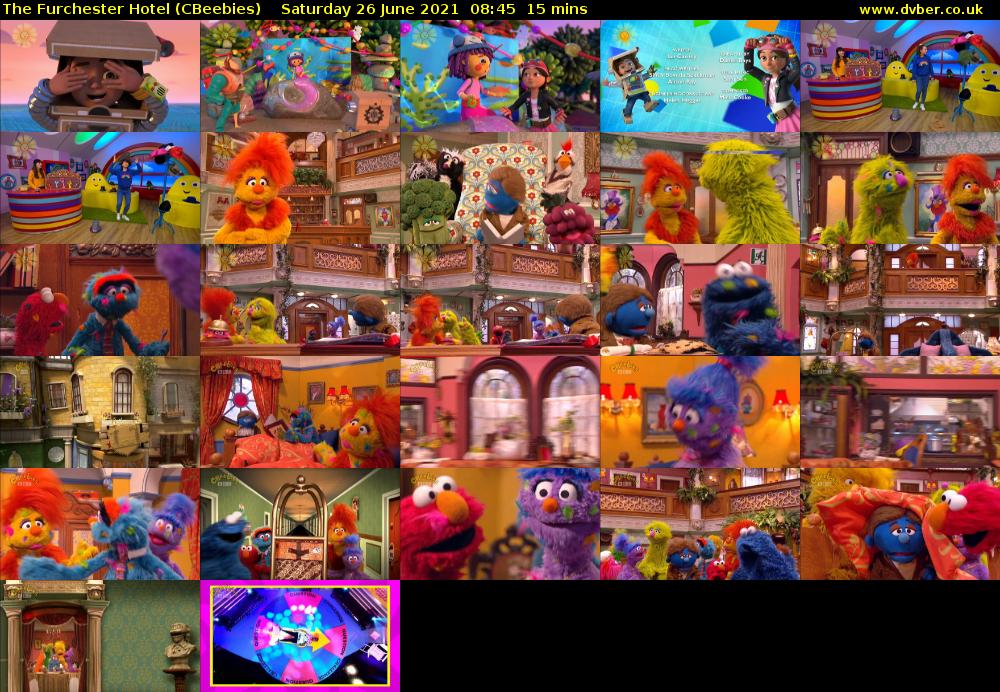 The Furchester Hotel (CBeebies) Saturday 26 June 2021 08:45 - 09:00