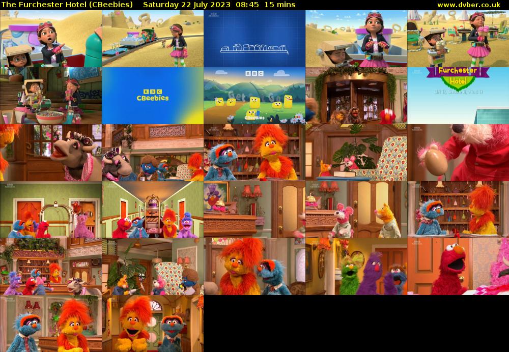 The Furchester Hotel (CBeebies) Saturday 22 July 2023 08:45 - 09:00