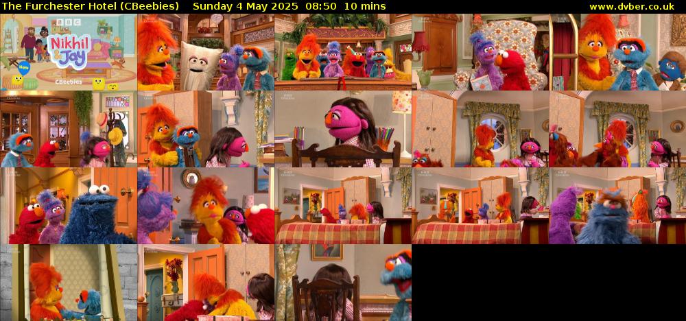 The Furchester Hotel (CBeebies) Sunday 4 May 2025 08:50 - 09:00