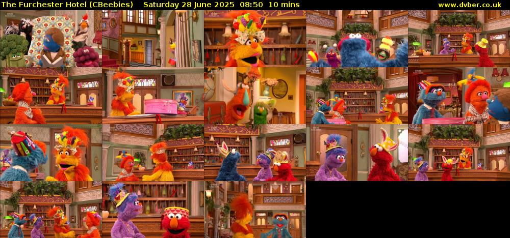 The Furchester Hotel (CBeebies) Saturday 28 June 2025 08:50 - 09:00