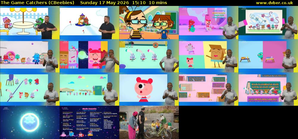 The Game Catchers (CBeebies) Sunday 17 May 2026 15:10 - 15:20