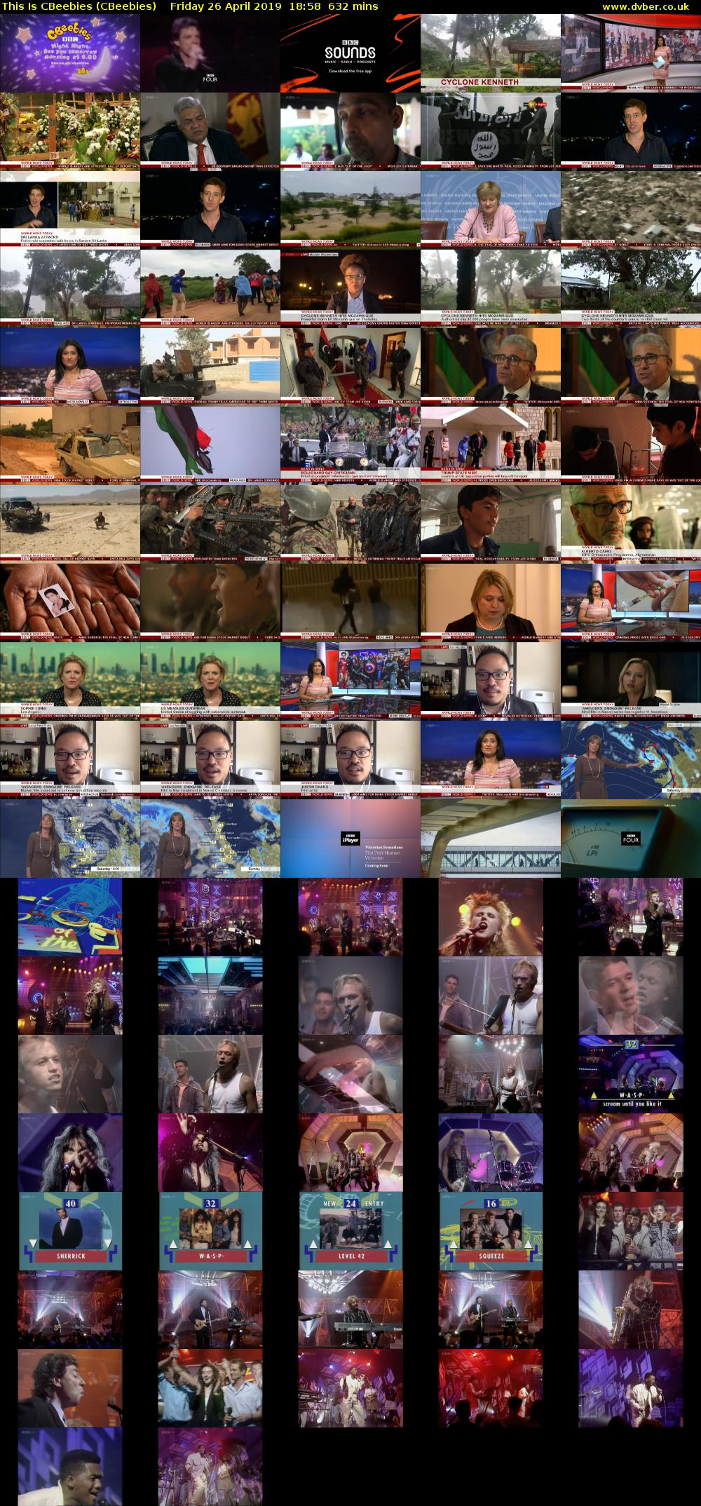 This Is CBeebies (CBeebies) Friday 26 April 2019 18:58 - 05:30