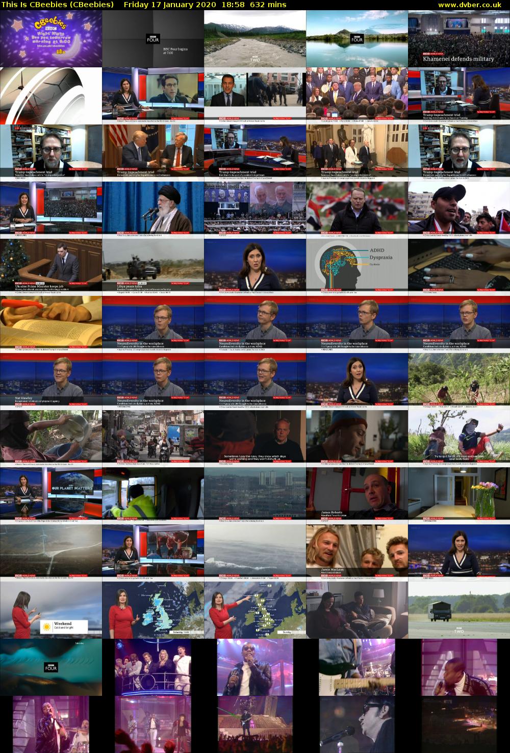 This Is CBeebies (CBeebies) Friday 17 January 2020 18:58 - 05:30