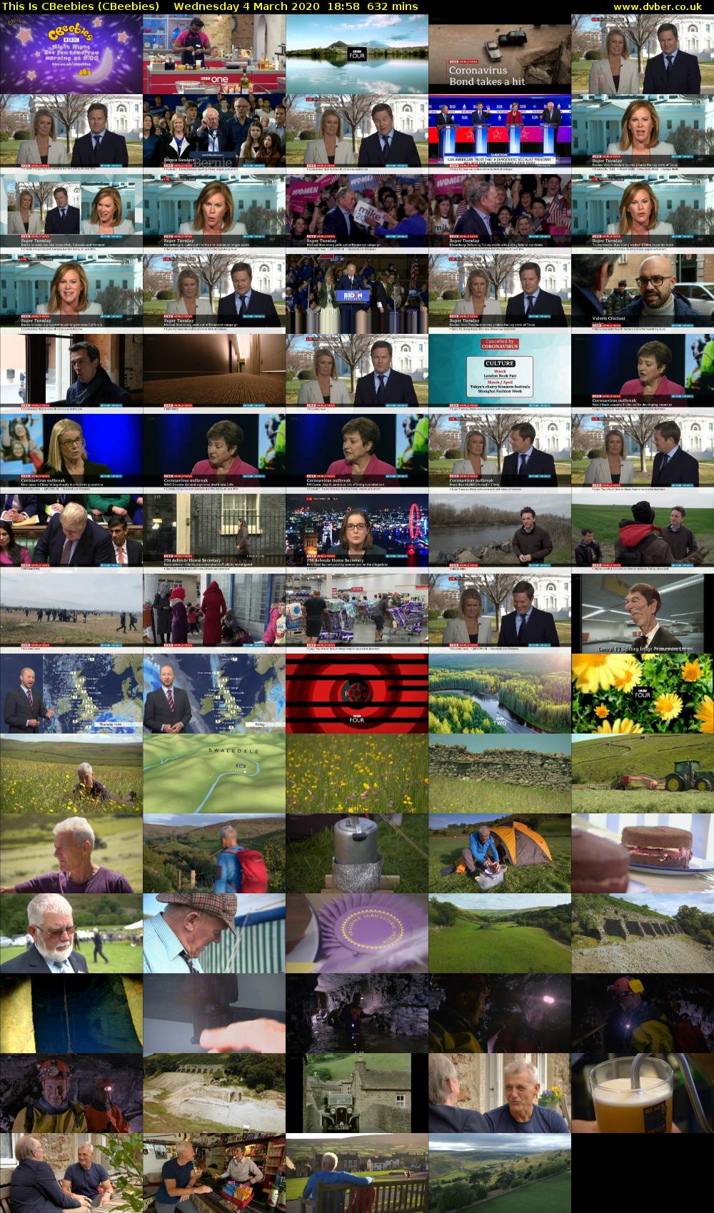 This Is CBeebies (CBeebies) Wednesday 4 March 2020 18:58 - 05:30