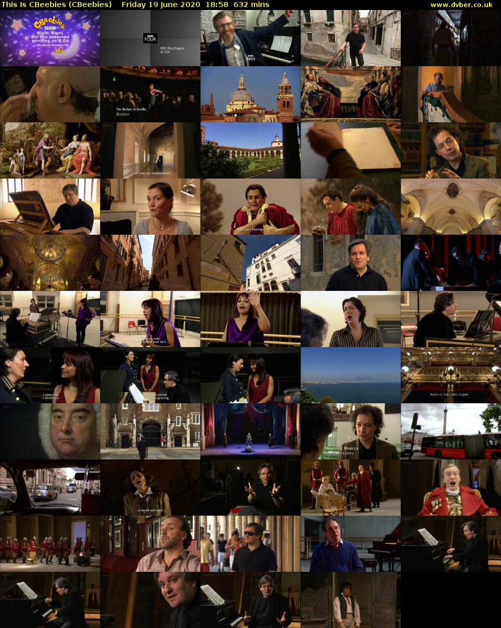 This Is CBeebies (CBeebies) Friday 19 June 2020 18:58 - 05:30