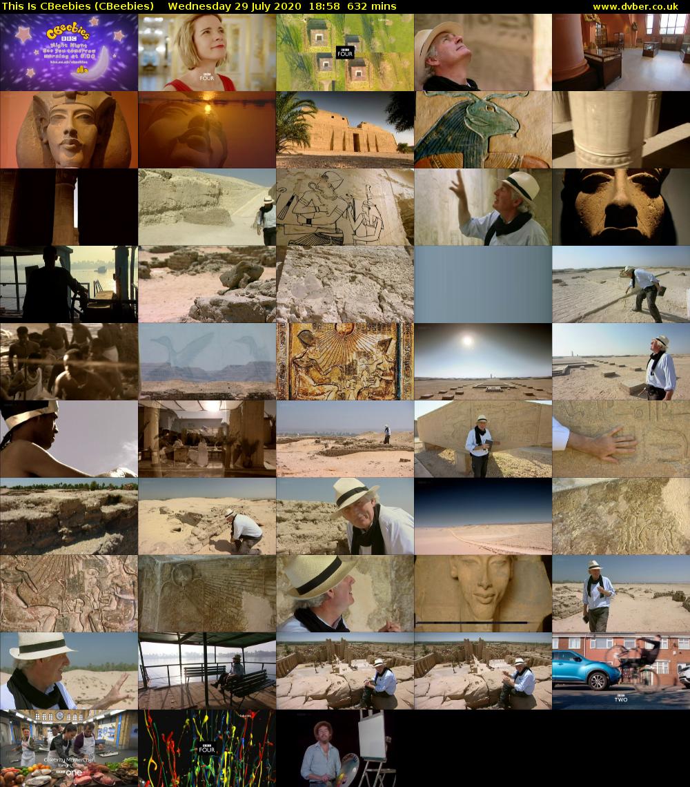 This Is CBeebies (CBeebies) Wednesday 29 July 2020 18:58 - 05:30