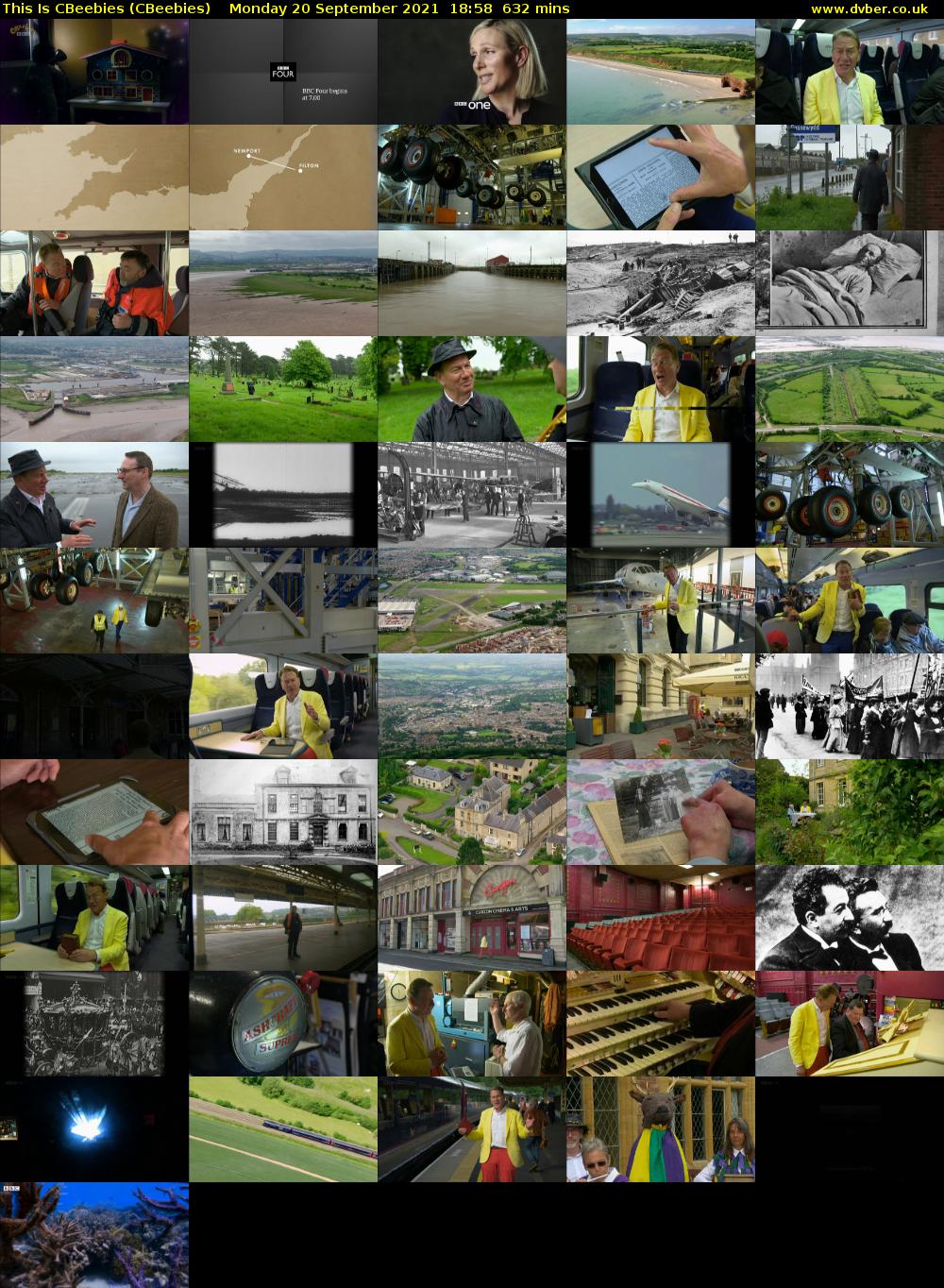 This Is CBeebies (CBeebies) Monday 20 September 2021 18:58 - 05:30