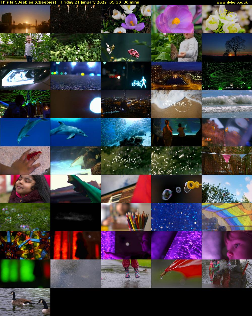This Is CBeebies (CBeebies) Friday 21 January 2022 05:30 - 06:00