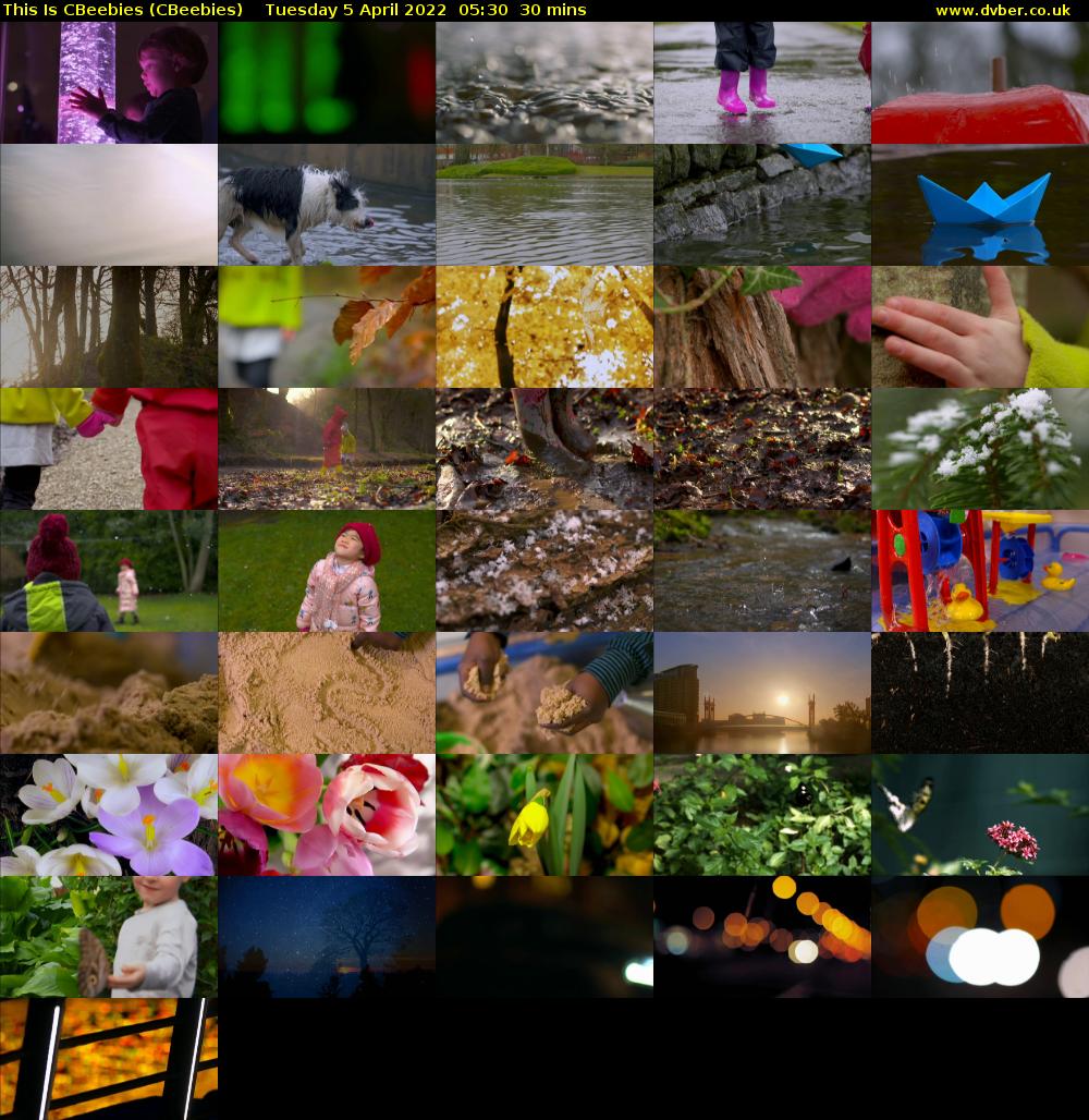 This Is CBeebies (CBeebies) Tuesday 5 April 2022 05:30 - 06:00