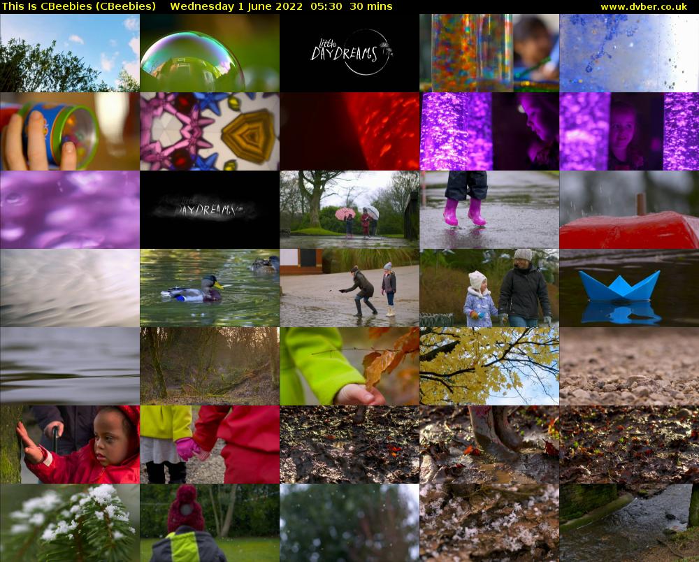 This Is CBeebies (CBeebies) Wednesday 1 June 2022 05:30 - 06:00