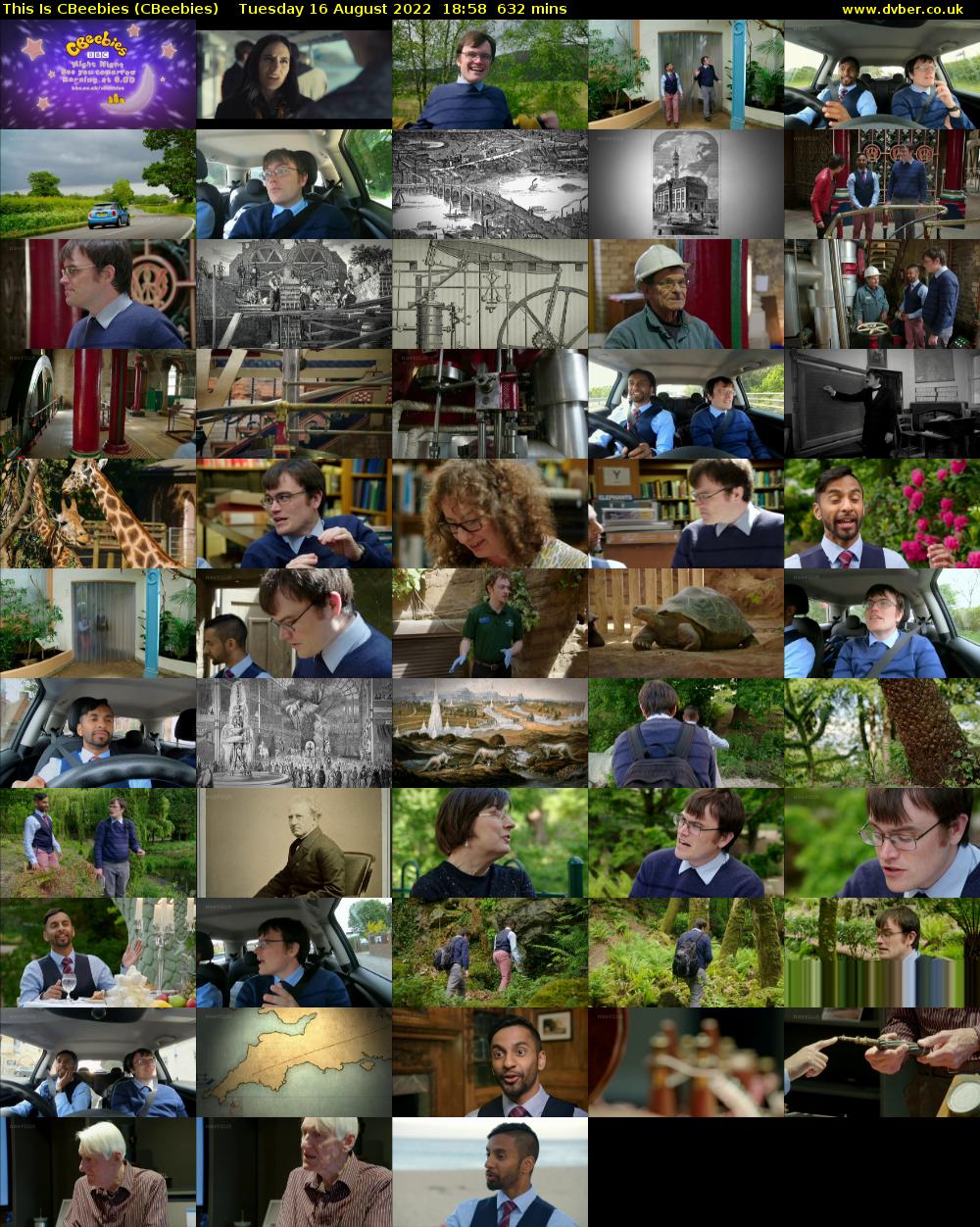 This Is CBeebies (CBeebies) Tuesday 16 August 2022 18:58 - 05:30