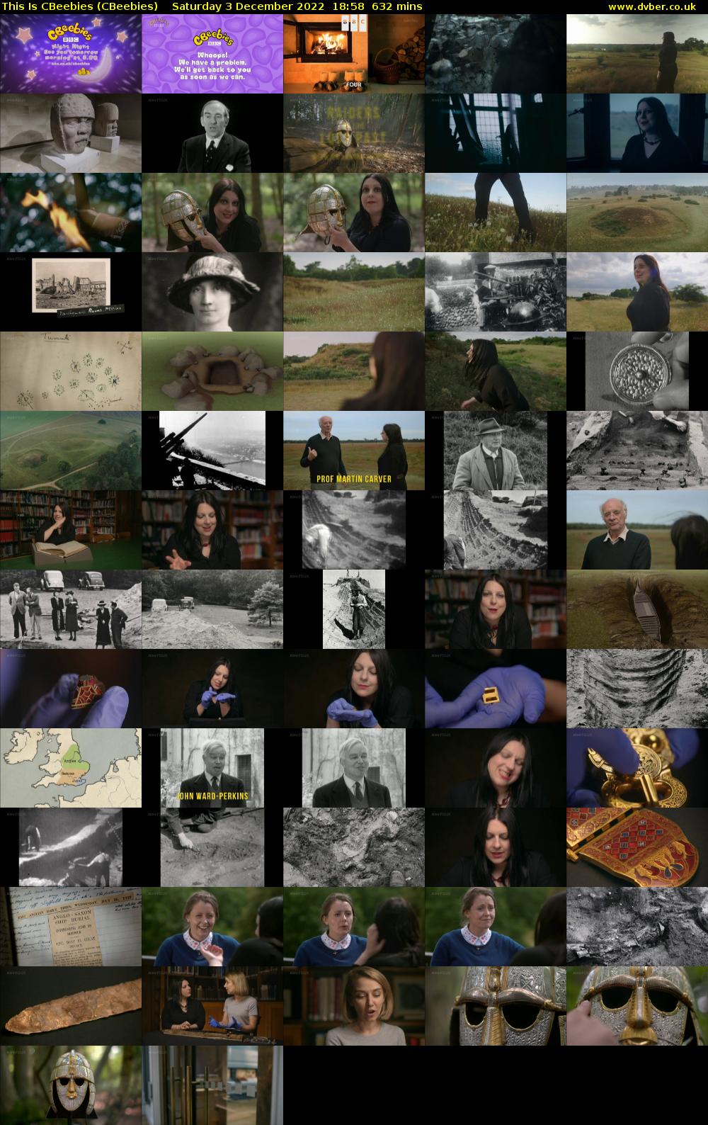 This Is CBeebies (CBeebies) Saturday 3 December 2022 18:58 - 05:30