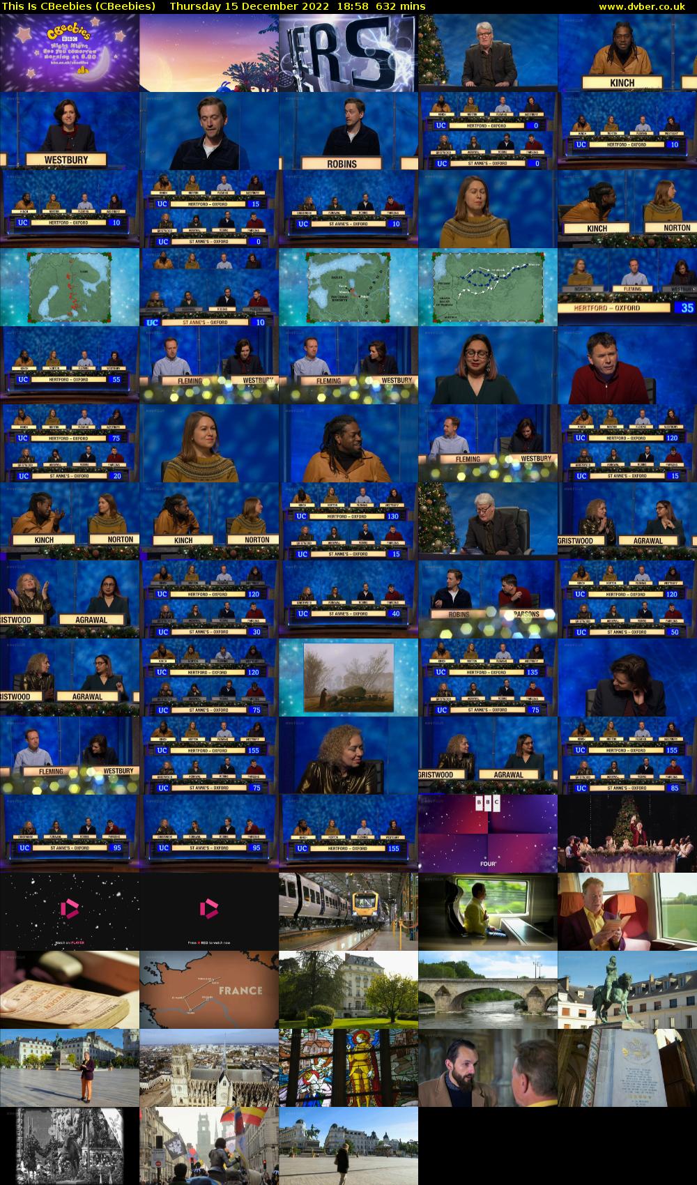 This Is CBeebies (CBeebies) Thursday 15 December 2022 18:58 - 05:30