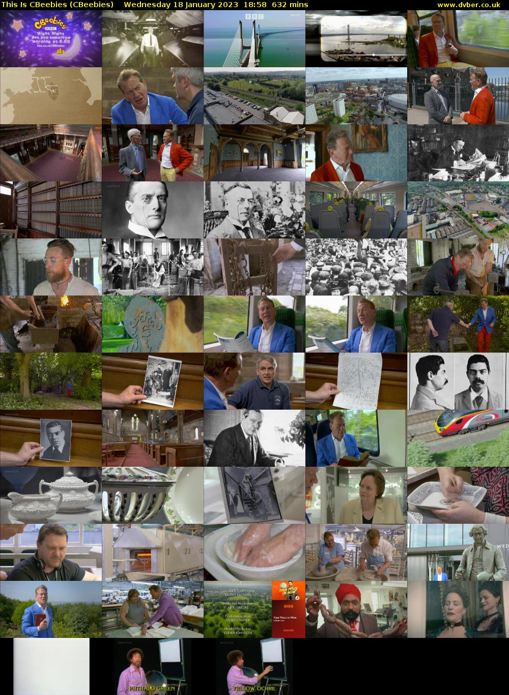 This Is CBeebies (CBeebies) Wednesday 18 January 2023 18:58 - 05:30