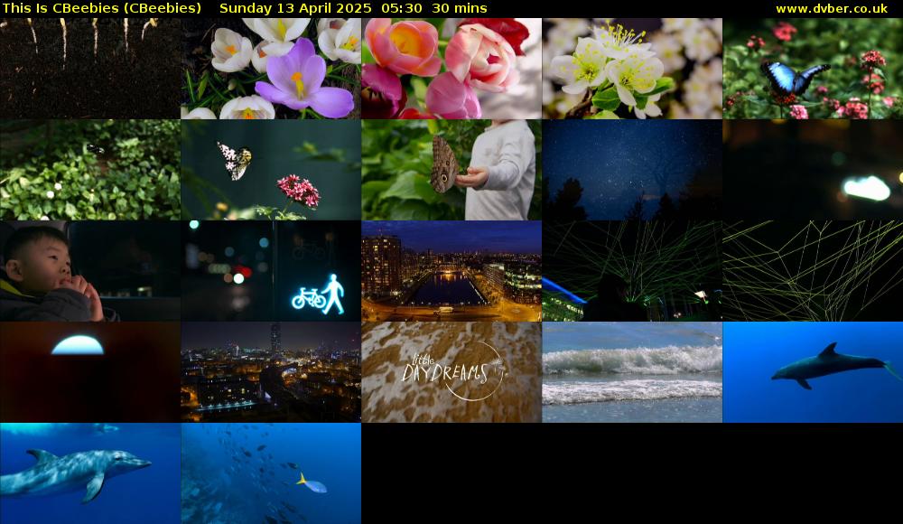 This Is CBeebies (CBeebies) Sunday 13 April 2025 05:30 - 06:00