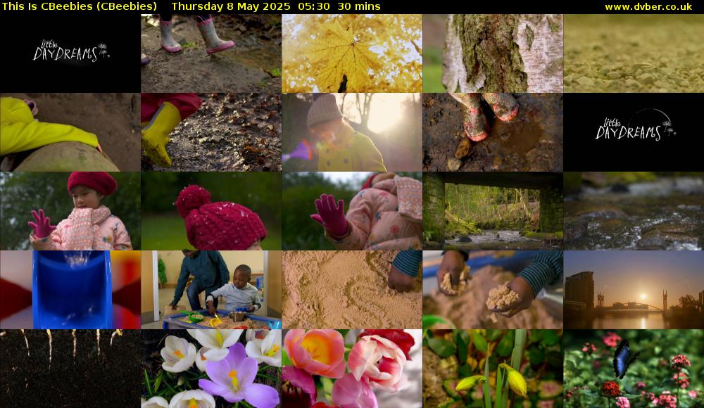 This Is CBeebies (CBeebies) Thursday 8 May 2025 05:30 - 06:00