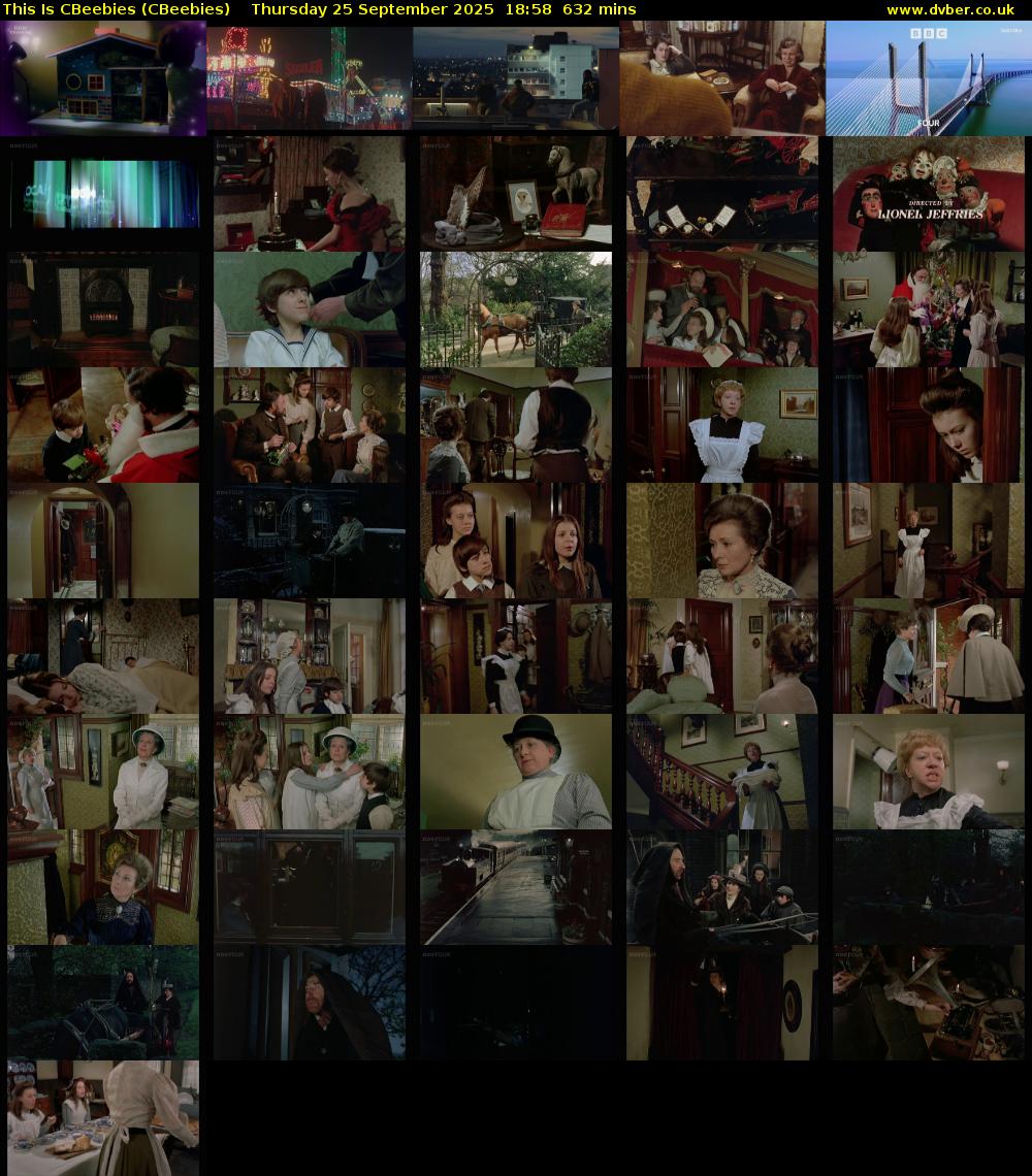 This Is CBeebies (CBeebies) Thursday 25 September 2025 18:58 - 05:30