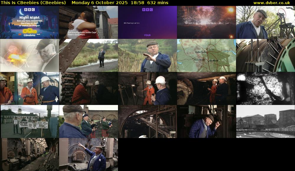 This Is CBeebies (CBeebies) Monday 6 October 2025 18:58 - 05:30