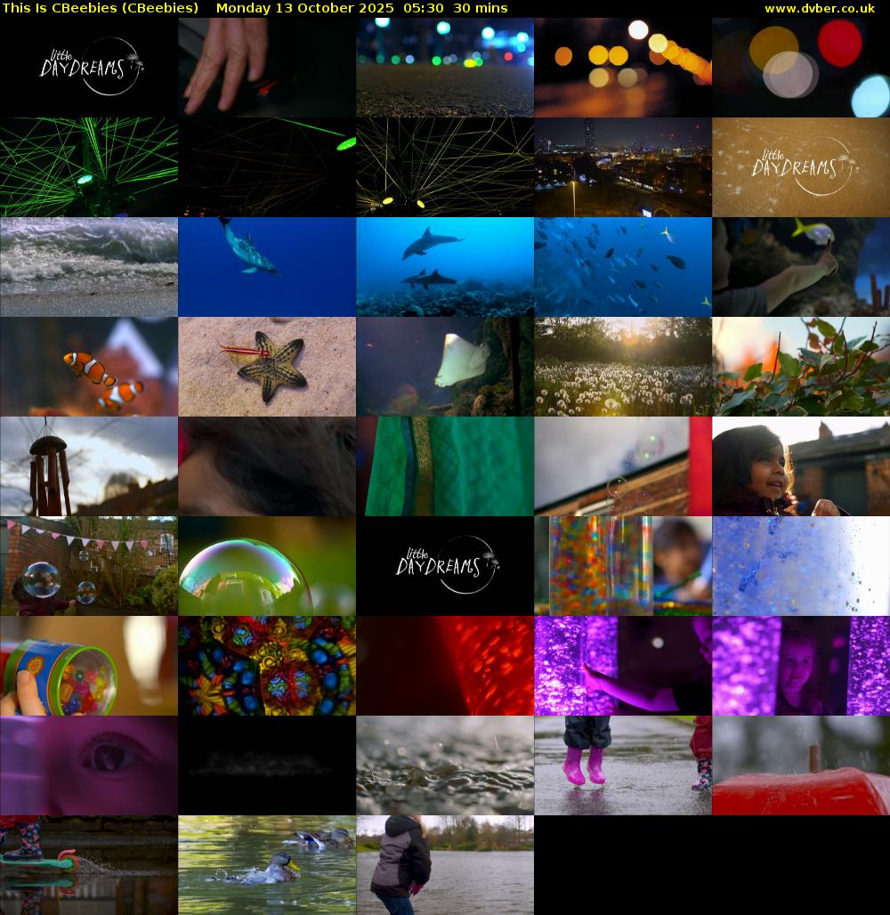 This Is CBeebies (CBeebies) Monday 13 October 2025 05:30 - 06:00