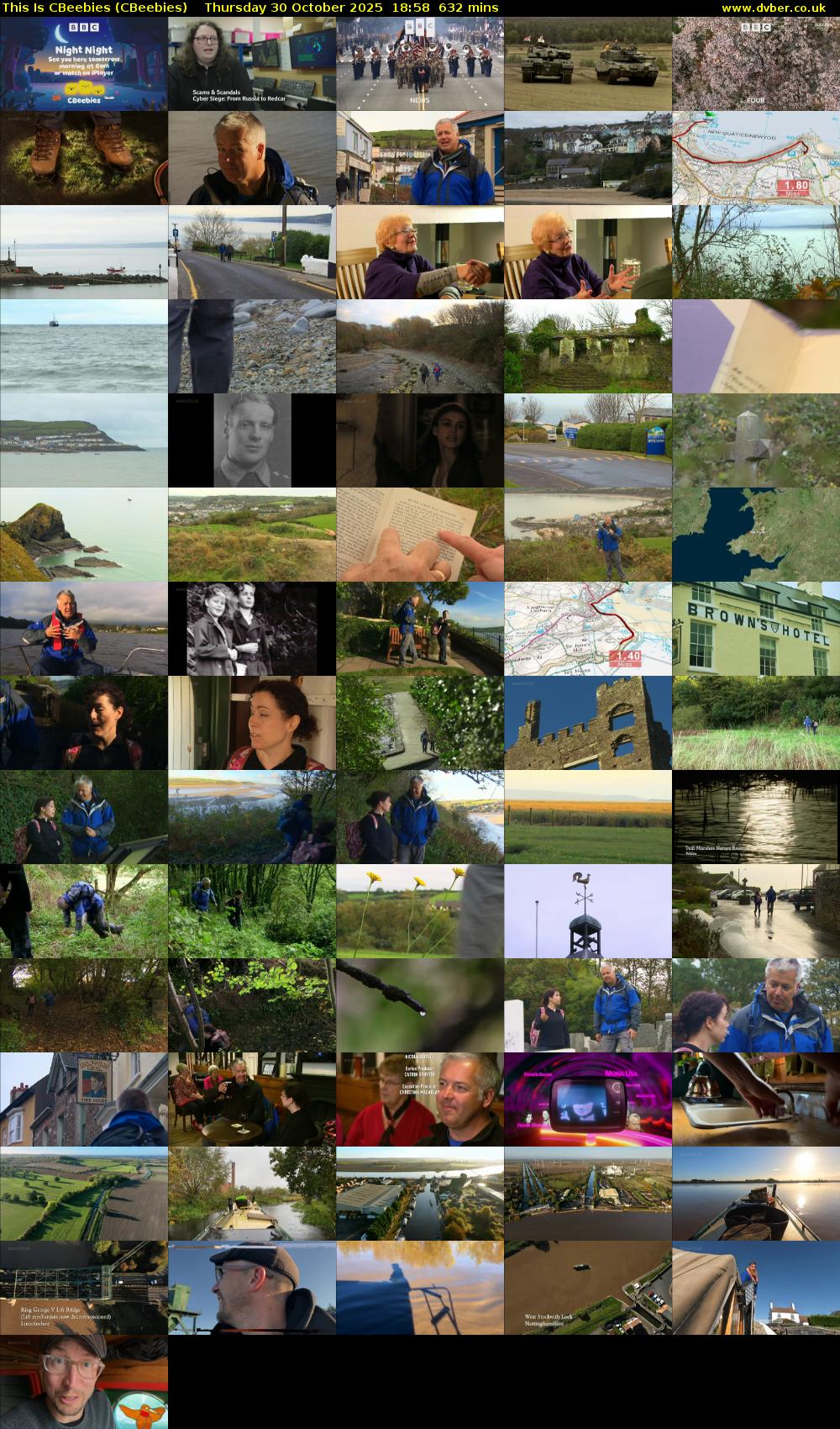 This Is CBeebies (CBeebies) Thursday 30 October 2025 18:58 - 05:30