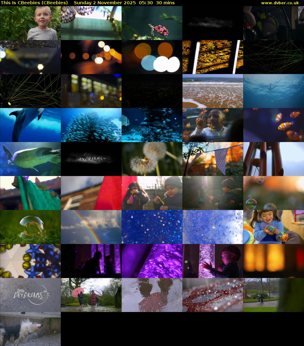 This Is CBeebies (CBeebies) Sunday 2 November 2025 05:30 - 06:00