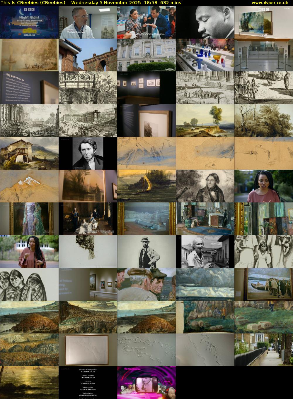 This Is CBeebies (CBeebies) Wednesday 5 November 2025 18:58 - 05:30