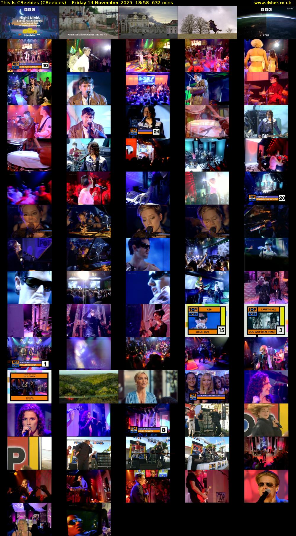 This Is CBeebies (CBeebies) Friday 14 November 2025 18:58 - 05:30