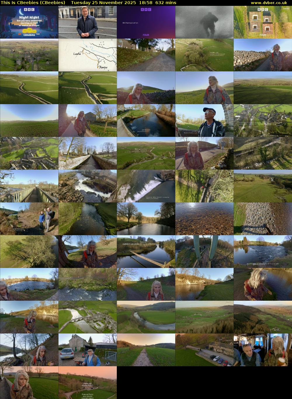 This Is CBeebies (CBeebies) Tuesday 25 November 2025 18:58 - 05:30